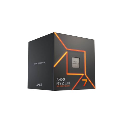 AMD Ryzen 7 7700 8 Cores / 16 Threads, 65 watts, Max Freq 5.3Ghz, 40MB Cache, Wraith Prism Cooler  Radeon Graphics - Image 2