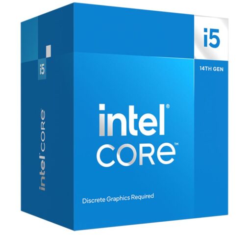 Intel i5 14400F CPU 3.5GHz (4.7GHz Turbo) 14th Gen LGA1700 10-Cores 16-Threads 29.5MB 65W Graphics Card Required Retail Raptor Lake with Fan | BX8071514400F