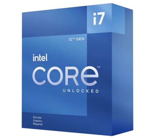 Intel i7 12700KF CPU 3.6GHz (5.0GHz Turbo) 12th Gen LGA1700 12-Cores 20-Threads 25MB 125W Graphic Card Required Unlocked Retail Box Alder Lake no Fan | BX8071512700KF