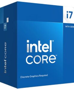 Intel i7 14700F CPU 4.2GHz (5.4GHz Turbo) 14th Gen LGA1700 20-Cores 28-Threads 61MB 65W Graphics Card Required Retail Raptor Lake with Fan