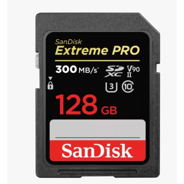 SanDisk SDSDXDK-128G-GN4IN 128GB Extreme PRO SDXC UHS-II Memory Card - Lifetime limited Warranty (LS) | SDSDXDK-128G-GN4IN