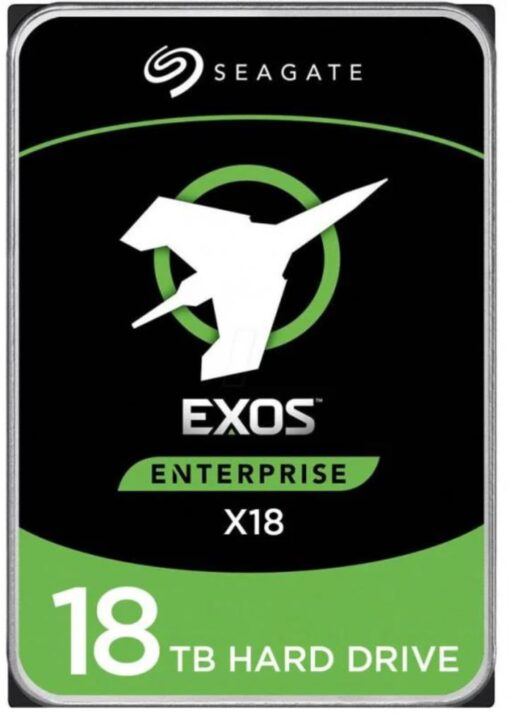Seagate 18TB 3.5' SATA EXOS X18 Enterprise 512E/4KN INTERNAL 3.5 SATA DRIVE - ST18000NM000J | ST18000NM000J