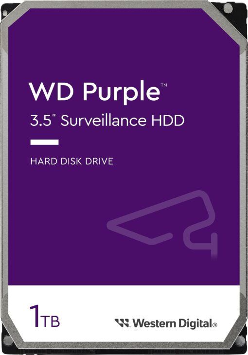 Western Digital WD11PURZ WD Purple 1TB 3.5' Surveillance HDD 5400RPM 64MB SATA3 110MB/s 3yrs  limited warranty | WD11PURZ