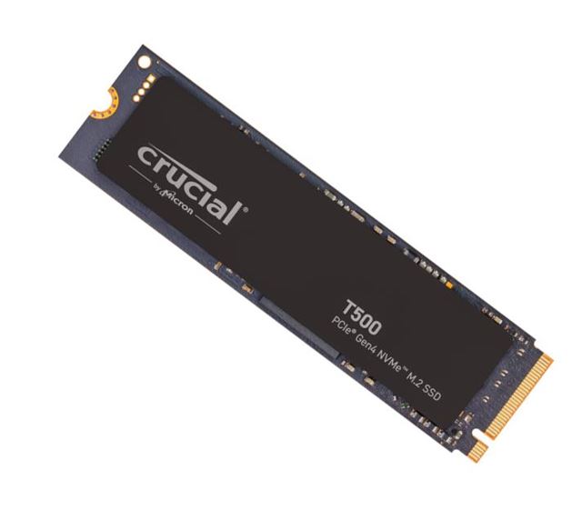 Crucial T500 2TB Gen4 NVMe SSD - 7400/7000 MB/s R/W 1200TBW 1440K IOPs 1.5M hrs MTTF Acronis True Image Creative Cloud for PS5 ~MZ-V8P2T0BW | CT2000T500SSD8