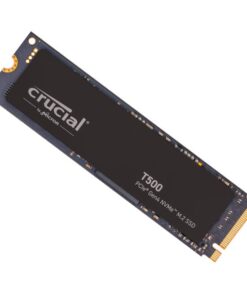 Crucial T500 500GB Gen4 NVMe SSD - 7200/5700 MB/s R/W 300TBW 1390K IOPs 1.5M hrs MTTF Acronis True Image Adobe Creative Cloud for PS5 ~MZ-V8P500BW | CT500T500SSD8