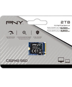 PNY CS2142 2TB PCIe M.2 2230 NVMe Gen4x4 SSD 5,000MB/s 3200MB/s  5yrs