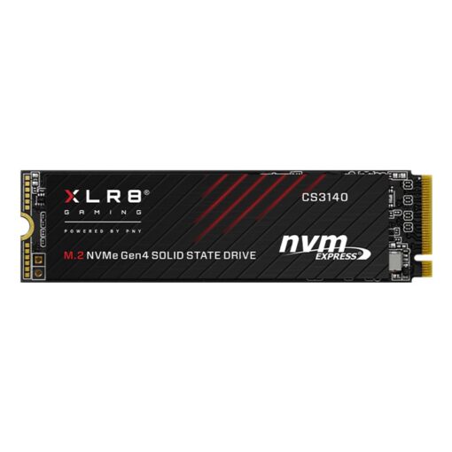 PNY CS3140 1TB NVMe Gen4 SSD for PS5 7500MB/s 5650MB/s R/W 700TBW 350K/700K 2M hrs MTBF 5yrs wty | M280CS3140-1TB-CL
