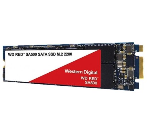 Western Digital WD Red SA500 1TB M.2 SATA NAS SSD 24/7 560MB/s 530MB/s R/W 95K/85K IOPS 600TBW 2M hrs MTBF 5yrs wty | WDS100T1R0B-68A4Z0