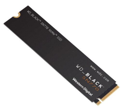 Western Digital WD Black SN770 250GB Gen4 NVMe SSD - 4000MB/s 2000MB/s R/W 200TBW 240K/470K IOPS 1.75M Hrs MTBF M.2 PCIe4.0 5yrs (LS)  ~WDS250G1B0E | WDS250G3X0E-00B3N0