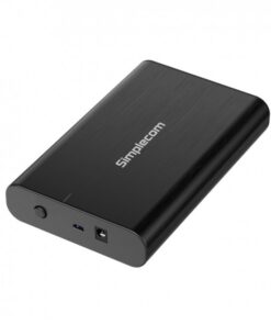 Simplecom SE331 Aluminium 3.5'' SATA to USB-C External Hard Drive Enclosure USB 3.2 Gen1 5Gbps | SE331