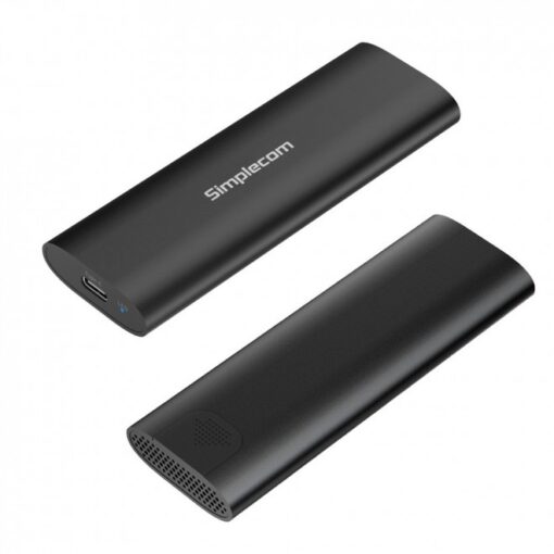 Simplecom SE516 NVMe / SATA Dual Protocol M.2 SSD Tool-Free USB-C Enclosure USB 3.2 Gen 2 10Gbps | SE516 - Image 2