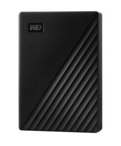 (LS)Western Digital My Passport 4TB USB 3.0 2.5' Portable External Hard Drive - 256-bit AES Encryption Slim Light Durable Shock Proof Black Plug  Pla