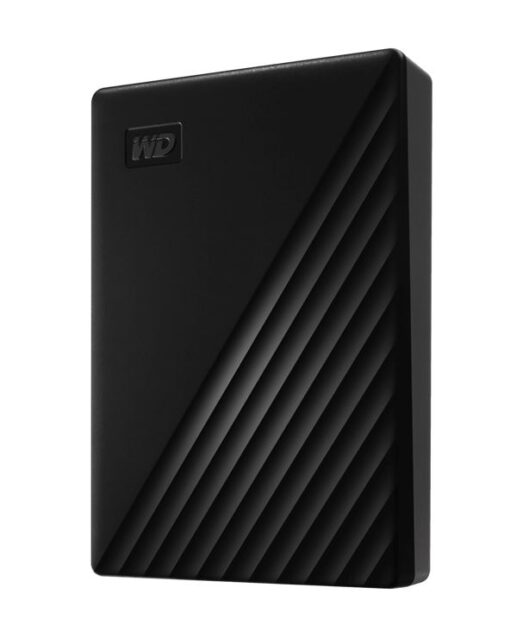 (LS)Western Digital My Passport 4TB USB 3.0 2.5' Portable External Hard Drive - 256-bit AES Encryption Slim Light Durable Shock Proof Black Plug  Pla - Image 2