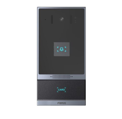 Fanvil i62 Outdoor Audio/Video Intercom, 2 SIP Lines, 1 DSS Key, PoE, IP66  IK07, RFID Reader , ONVIF, 2Yr Warranty | I62