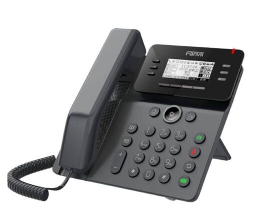 Fanvil V63 Essential Business Phone 2.7' Graphical Dot-Matrix Backlit Screen, Dual Gigabit Ports, PoE, 15 DSS Keys, 6 Lines, SBC Ready, 2 Year WTY | V63