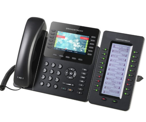 *LS* Grandstream GXP2170 12 Line IP Phone, 6 SIP Accounts, 480x272 Colour Screen, HD Audio, Build In Bluetooth, Powerable Via POE | GXP2170 - Image 2