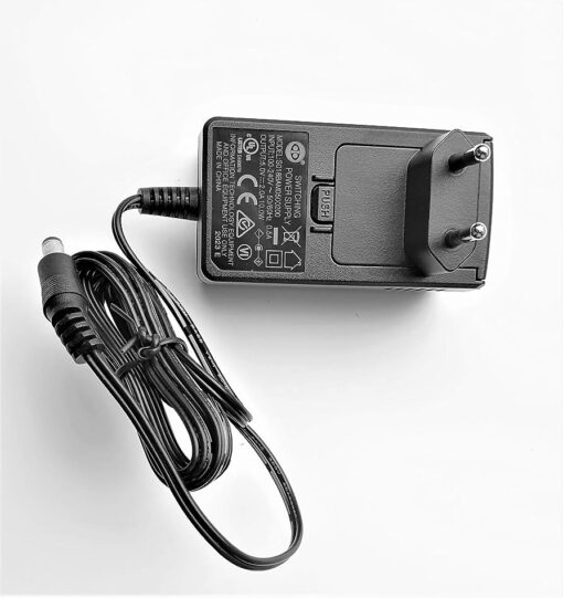 SNOM 00004570 10W Power Adapter/Inverter Indoor, Black, PSU For All The Snom Desk Telephones, Suitable for EU/UKAU plug *(please check AU 4611 clips) | 00004570