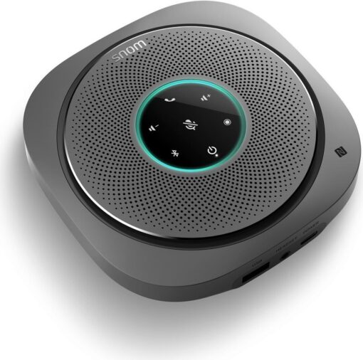 SNOM C300 Mobilel Conference Speaker, Bluetooth, 1.8 metre pickup range, USB, Superior Audio Quality | 00004584
