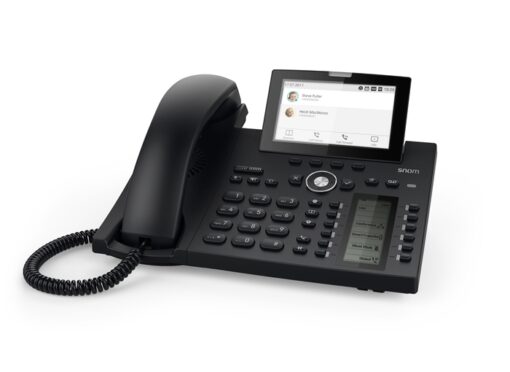 Snom D385N 12 Line Professional IP Phone, 4.3' Hi-Res Display With Backlight | D385N - Image 3