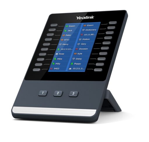 Yealink EXP43 Color Expansion Module for Yealink T43U/T46U/T48U IP phones, Large 4.3-Inch Color-Screen LCD, Color Expansion Module, High Expansibility | EXP43 - Image 2
