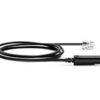 Yealink QD-RJ9-Cord-3PTY QD to RJ Cord for YHS36/YHS34/YHS34 Lite, Compatible with Cisco 79xx IP Phones, Avaya callmaster V and VI | QD-RJ9-Cord-3PTY
