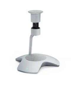 Yealink SmartVision 60, Intelligent 360° All-in-One Video Conferencing Camera for Small-to-Medium Microsoft Teams Rooms, Speaker, No Hidden Attendees