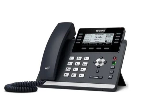 Yealink T43U 12 Line IP phone, 3.7' 360x160 pixel Graphical LCD with backlight, Dual USB Ports, POE Support, Wall Mountable, ( T42S ), 3.7' screen | SIP-T43U - Image 4