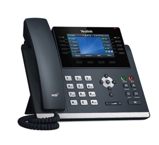 Yealink T46U 16 Line IP phone, 4.3' 480x272 pixel Colour LCD with backlight, Dual USB Ports, POE Support, Wall Mountable, Dual Gigabit,(T46S) | SIP-T46U - Image 3