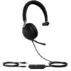 Yealink UH38 Mono Mode USB and Bluetooth Headset, USB-A,Teams Call Controller with Built-In Battery Dual Noise-Canceling Mics, Busy Light, Teams EOL | TEAMS-UH38-M