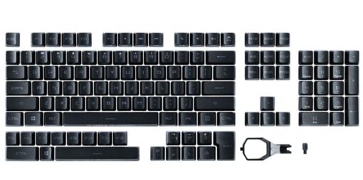 ASUS ROG PBT Doubleshot Keycap Set for ROG RX Switches | ROG RX PBT KEYCAP SET