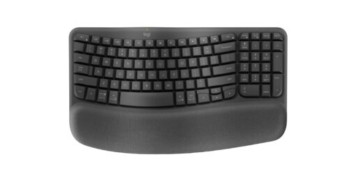 Logitech Ergo Series Wave Keys Wireless Ergonomic Keyboard (Graphite) | 920-012281