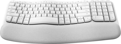 Logitech Ergo Series Wave Keys Wireless Ergonomic Keyboard (Off-white) | 920-012282 - Image 2