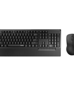 RAPOO X1960 Wireless Mouse and Keyboard Combo with Palm Res -1000DPI, Wireless 2.4G, 10m Range, Spill Resistant, Plug-and-Play | X1960