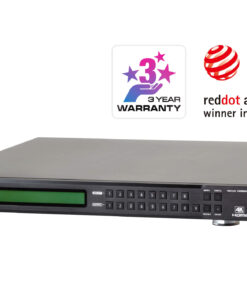 Aten Professional Matrix 8x9 4K HDMI Matrix with Scaler, Seamless Switch, control via front-panel pushbuttons, IR remote and RS232 control