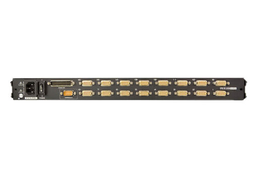 Aten Rackmount KVM Switch Single Rail 16 Port VGA PS/2-USB w/ 19' LCD Display, 2x Custom KVM Cables, 1280x1024@75hz Display, LED Illumination | CL5716N-ATA-AU - Image 2