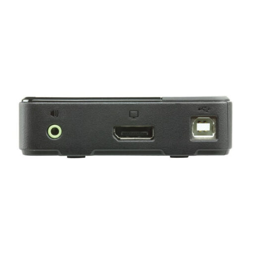 Aten Slim KVM Switch 2 Port Single Display DisplayPort w/ audio, Cables Included, Remote Port Selector, | CS782DP-AT - Image 3