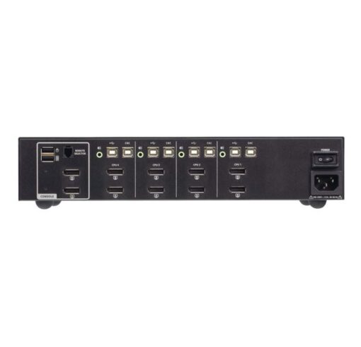 Aten 4-Port USB DisplayPort Dual Display Secure KVM Switch with CAC (PSD PP v4.0 Compliant) | CS1144DP4C-AT-U - Image 2