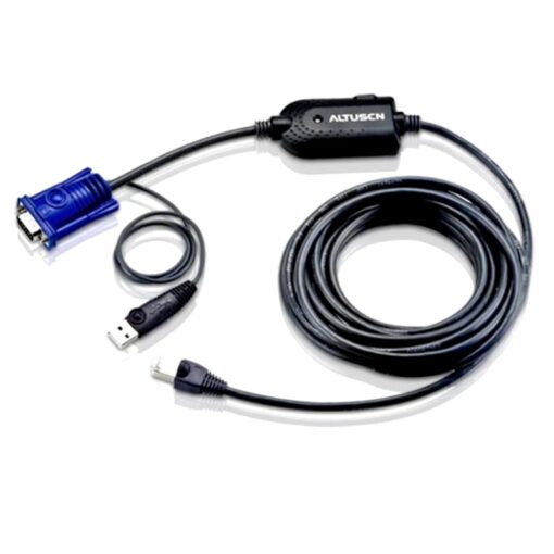 Aten KVM Cable Adapter with RJ45 Male 4.5M cable to VGA  USB to suit KH and KL series except KL1108V/KL1116V | KA7970-AX
