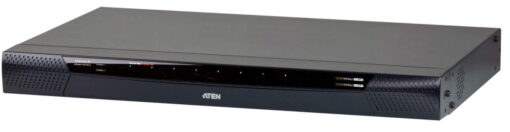 Aten 8 Port KVM Over IP, 1 local/1 remote user access. Support 1920x1200 | KN1108VA-AX-U