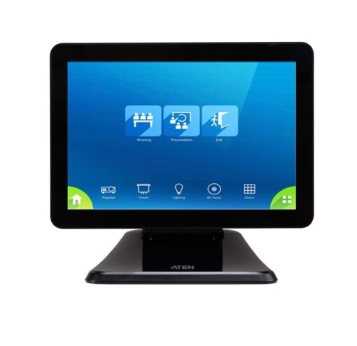 Aten VK330 10.1' Touch Panel, Capacitive multi-touch TFT-LCD Screen, Supports Power over Ethernet, Flexible installation | VK330-AT