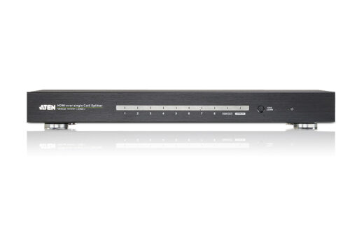 Aten Professional Video Splitter 8 Port HDMI Over Single Cat 5 Splitter, Ultra HD 4kx2k  1080p Full HD | VS1818T-AT-U - Image 2