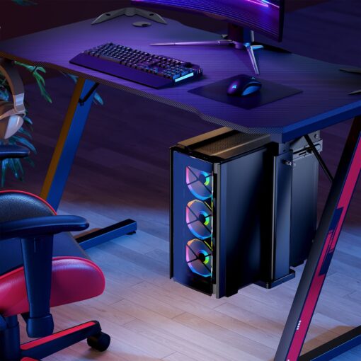 mbeat® activiva Ultra-Wide Adjustable Wall  Under-Desk PC Mount ACA-MNT-CPU01K Heavy-duty weight capacity up to 20kg | ACA-MNT-CPU01K - Image 3