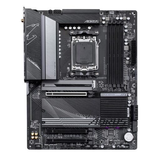 Gigabyte B650 AORUS ELITE AX 1.0 AMD AM5 ATX Motherboard 4x DDR5~128GB,3x PCIe x16, 3x M.2, 4x SATA 6, 7x USB 3.2, 1x USB-C, 4x USB 2.0 - Image 2