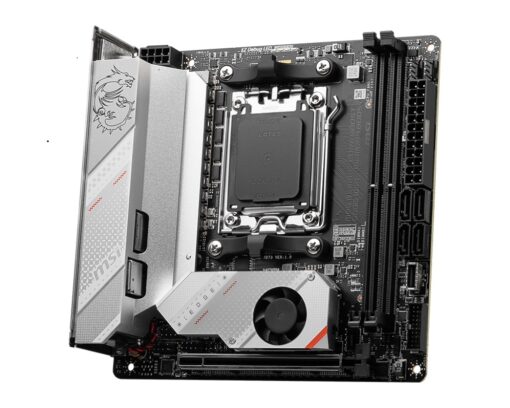 MSI MPG B650I EDGE WIFI AMD AM5 M-ITX Motherboard, 2x DDR5 ~64GB, 1x PCI-E x16, 2x M.2, 4x SATA, 2x USB2.0, 5x USB 3.2, 1x USB-C | MPG B650I EDGE WIFI - Image 3