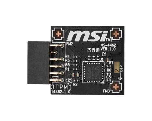 MSI TPM 2.0 Module (MS-4462) SPI Interface, 12-1 Pin, Supports MSI Intel 400 Series Motherboards and MSI AMD 500 Series Motherboards - Image 3