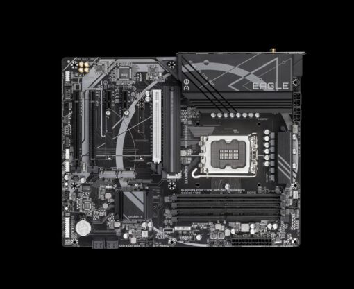 Gigabyte Z790 EAGLE AX Intel LGA 1700 ATX Motherboard, 4x DDR5 ~192GB, 3x PCI-E x16, 3x M.2, 4x SATA,  5x USB 3.2, 1x USB-C, 2x USB 2.0 - Image 3