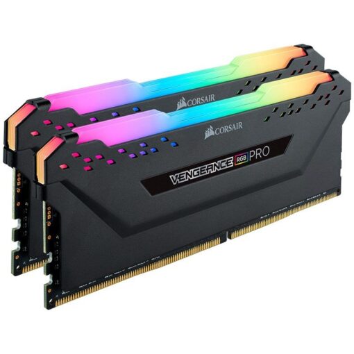 Corsair Vengeance RGB PRO 32GB (2x16GB) DDR4 3200MHz C18 Desktop Gaming Memory | CMW32GX4M2C3200C18