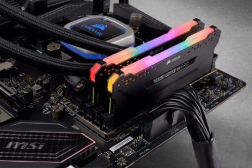 Corsair Vengeance RGB PRO 32GB (4x8GB) DDR4 3200MHz C16 Desktop Gaming Memory | CMW32GX4M4C3200C16 - Image 2