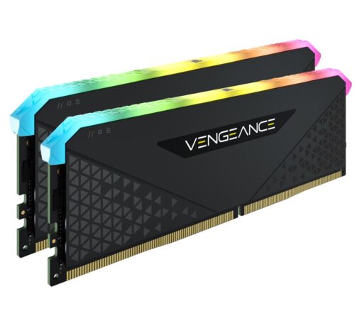 Corsair Vengeance RGB RS 32GB (2x16GB) DDR4 3200MHz C16 16-20-20-38 Black Heatspreader Desktop Gaming Memory | CMG32GX4M2E3200C16