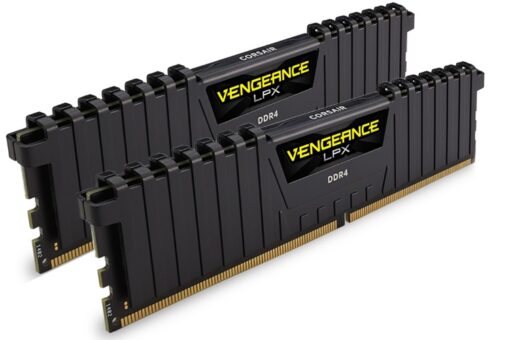 Corsair Vengeance LPX 32GB (2x16GB) DDR4 2400MHz C14 Desktop Gaming Memory Black | CMK32GX4M2A2400C14